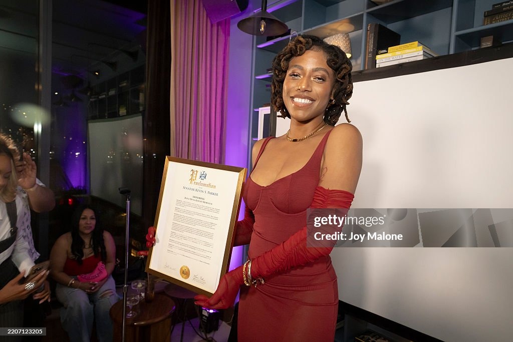 Dyna Edyne - Honored with NY State Senate Proclamation from Senator Kevin S. Parker